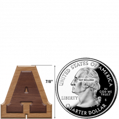 7/8 Inch Roman Letters