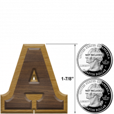 1-7/8 Inch Roman Letters