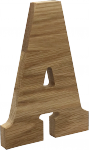 8 Inch Wooden Letters