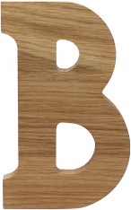 8 Inch Letter B - Beta