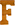 8 Inch Letter F