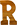 8 Inch Letter R