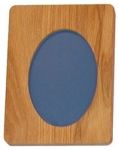 701-Oval Oak Frame