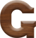 3/4 Inch Extra Small Wood Letter G