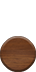 1 Inch Small Wood Letter PERIOD