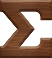 1-5/8 Inch Medium Wood Letter SIGMA