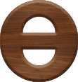 1-5/8 Inch Medium Wood Letter THETA