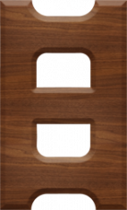 3-1/2 Inch Wood Letter XI