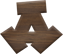 3/4 Inch Extra Small Fiesta Letter DELTA