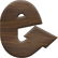 3/4 Inch Extra Small Fiesta Letter E - EPSILON
