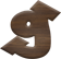 3/4 Inch Extra Small Fiesta Letter G