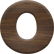3/4 Inch Extra Small Fiesta Letter  O -OMICRON