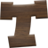 3/4 Inch Extra Small Fiesta Letter T - TAU