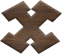 3/4 Inch Extra Small Fiesta Letter X - CHI
