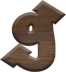 1 Inch Small Fiesta Letter G