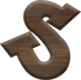 1 Inch Small Fiesta Letter S