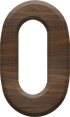1-5/8 Inch Medium Fiesta Letter #0