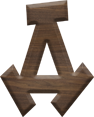 1-5/8 Inch Medium Fiesta Letter DELTA