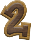 1-7/8 Inch Medium Double Raised Fiesta Letter #2