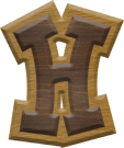 1-7/8 Inch Medium Double Raised Fiesta Letter H - ETA