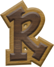 1-7/8 Inch Medium Double Raised Fiesta Letter R