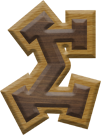 1-7/8 Inch Medium Double Raised Fiesta Letter SIGMA