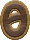 1-7/8 Inch Medium Double Raised Fiesta Letter THETA