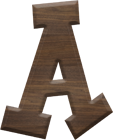 2-1/2 Inch Large Fiesta Letter A - ALPHA