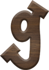 2-1/2 Inch Large Fiesta Letter G