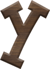 2-1/2 Inch Large Fiesta Letter Y