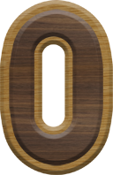 2-1/2 Inch Large Fiesta Letter #0