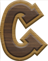 2-3/4 Inch Large Double Raised Fiesta Letter C
