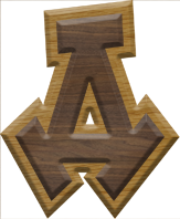 2-3/4 Inch Large Double Raised Fiesta Letter DELTA