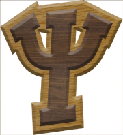 2-3/4 Inch Large Double Raised Fiesta Letter PSI