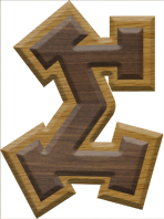 2-3/4 Inch Large Double Raised Fiesta Letter SIGMA