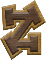 2-3/4 Inch Large Double Raised Fiesta Letter Z - ZETA