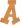 8 Inch Fiesta Letter A - ALPHA