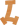 8 Inch Fiesta Letter L