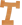 8 Inch Fiesta Letter T - TAU