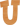 8 Inch Fiesta Letter U