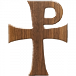 Chi Rho Cross Mini Symbol