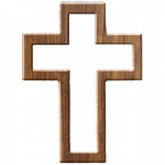 Hollow Cross Mini Symbol