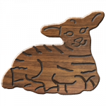 Lamb Reclining Mini Symbol