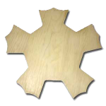 Pentagon Star Art Board